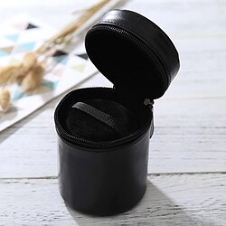 Avis Wewoo Housse Étui pour Objectif appareil photo noir DSLR Camera Lens, Taille: 11 * 8 * 8 cm Petit à lentille ZippeRouge PU Pouch boîte en cuir