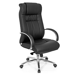 Fauteuil de direction XXL G 600 simili cuir noir hjh OFFICE