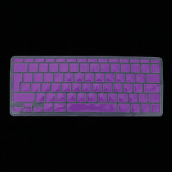 Couverture de film de clavier phonétique allemande pour Macbook européen 11 pouces violet pas cher