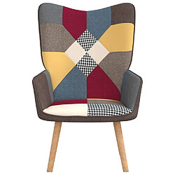 Avis Maison Chic Chaise de relaxation | Fauteuil relax Patchwork Tissu -GKD88557