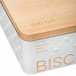 Avis Boîte à Biscuits Scandi 19cm Blanc