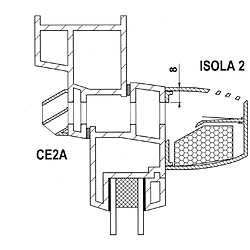 Anjos ENTREE AIR ACOUSTIQUE PAC 2 ISOLA 2 30 NOIRE