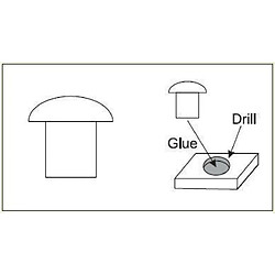 Rivets 0,9 mm - 1:35e - Plus model