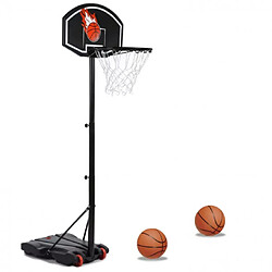 Idmarket Panier de basket sur pied hauteur réglable 138 à 250 cm