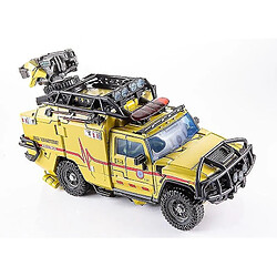 Universal 18 cm Fine revêtement ambulance déformé Autobot Boy Collection Transformation Toys | Transformer / Robot pas cher