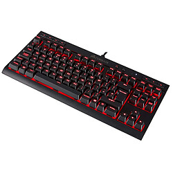 Acheter Corsair K63 USB QWERTY Anglais britannique Noir (K63 Compact Red Led MXRed)