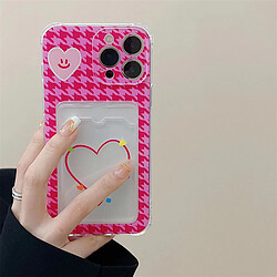 Avis GUPBOO Étui pour iPhone11ProMax Plaid Love Card Sleeve Silicone Phone Case Soft