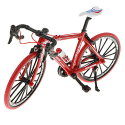 Échelle 1:10 en alliage moulé sous pression, modèle de vélo, artisanat, vélo, jouet, red2