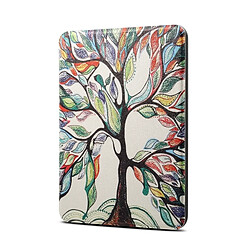 Wewoo Housse Coque Etui de protection en cuir bleu avec motif renne pour Miracle Tree Rindeer pour Amazon Kindle Paperwhite 4 (2018), fonction veille et réveil