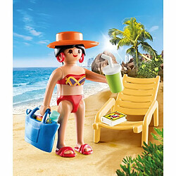 Playmobil® Vacancière avec transat