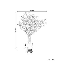 Avis Beliani Plante artificielle OLIVE TREE Vert