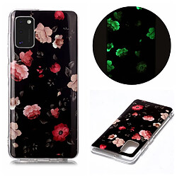 Coque en TPU noctilucent imd flexible rose pour votre Samsung Galaxy A41 (Global Version)