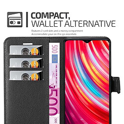 Acheter Cadorabo Coque Xiaomi RedMi NOTE 8 PRO Etui en Noir