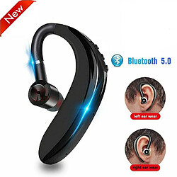 GUPBOO Casque sans fil avec microphone pour tous les smartphones, casque mains libres sport avec Bluetooth et microphone