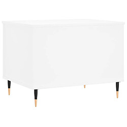 Acheter vidaXL Table basse Blanc 60x44,5x45 cm Bois d'ingénierie