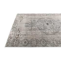 Vidal Tapis de laine 277x178 gris Ultra Vintage pas cher