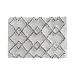 Five Simply Smart Tapis style ethnique pour salle de bain - 50 x 75 cm - gris et crème