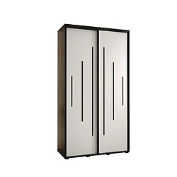 Abiks Meble Armoire Davos 12 À Portes Coulissantes 235,2/140/60 2 Portes