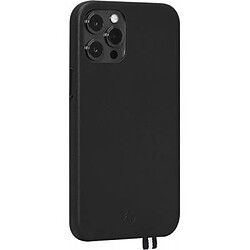 ARTEFAKT Coque pour iPhone 12 Pro Max en Cuir Elysée Noir