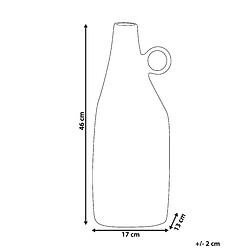 Avis Beliani Vase décoratif SAMBHAR fait à la main Métal 46 cm Laiton