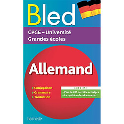 Bled allemand : CPGE, université, grandes écoles