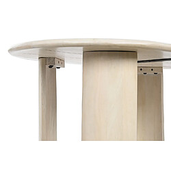 Avis Pegane Table basse en bois de manguier coloris blanc - Longueur 130 x Profondeur 79 x Hauteur 46 cm