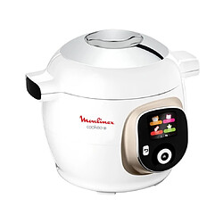 Moulinex Multicuiseur Cookeo+ Blanc et Moule 180 recettes YY5412FB