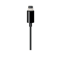 Apple MR2C2ZM/A câble audio 1,2 m 3,5mm Lightning Noir