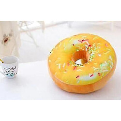 Universal 40 cm Nouveau coussin d'oreiller en forme d'oreiller de beignets 3D Food pour s'appuyer sur des jouets en peluche Donuts Nap Creative