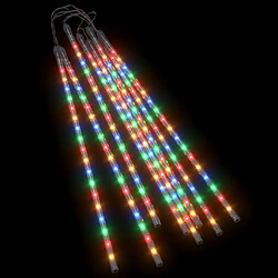 vidaXL Guirlandes lumineuses 8 pcs 50 cm 288 LED coloré