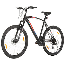 vidaXL Vélo de montagne 21 vitesses Roues 29 pouces Cadre 53 cm Noir