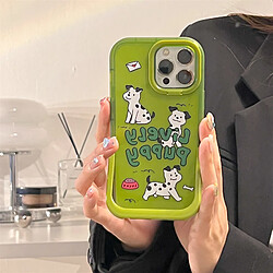 GUPBOO Étui pour iPhone11ProMax Dalmatiens anglais dessin animé support de boîtier de téléphone portable femme