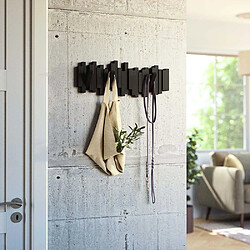 Umbra Porte manteau design mural Sticks noir.