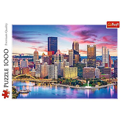 Avis Trefl Puzzle 1000 elements Pittsburgh Pennsylvania USA