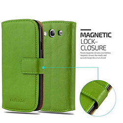 Avis Cadorabo Coque Samsung Galaxy S3 / S3 NEO Etui en Vert