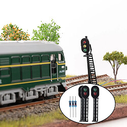 Avis Ho Scale Railway Signal Light 3pcs Modèle 1:87