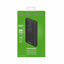 Avis Powerbank Celly PBPD10000EVOBK Noir