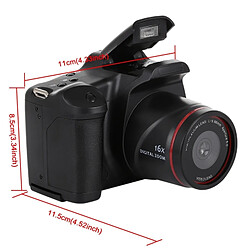 Wewoo Appareil photo reflex numérique 16,0 mégapixels HD DV, écran LCD 2,4 pouces, enregistrement Full HD 720P, objectif infrarouge, système EIS pas cher