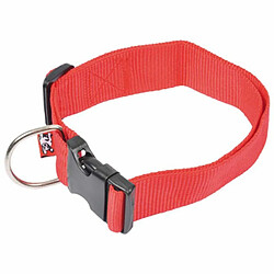 Paris Prix Collier Réglable pour Chien Essentiel 70cm Rouge