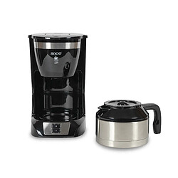 Sogo MACHINE À CAFÉ DRIP -1L-10 TASSES AVEC THERMO INOX JUG-800W