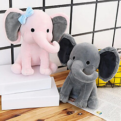 Acheter Belle Poupée éléphant De 9,8 Pouces En Peluche En Peluche Gris De Noël