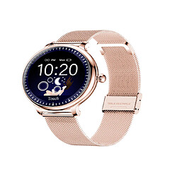 NY12 1,08 pouce Écran haute définition Smart Watch Light and Thin Machine Body et Mind Trear Alarm Bracelet imperméable-or