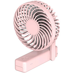 Ventilateur Portatif Portable, Ventilateur Portatif Rechargeable Par Usb Longue Durée De Fonctionnement De 12h, Mini Ventilateur à Main Silencieux, Petit Ventilateur De Bureau Pliant, Ventilateurs à Piles,