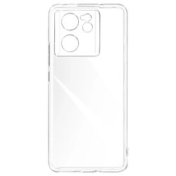 Avizar Coque pour Xiaomi 13T et 13T Pro Silicone Souple et Flexible Transparent