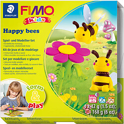 FIMO kids Kit de modelage Form & Play 'Happy bees', niveau 3 ()