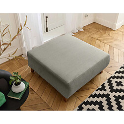 Acheter Bestmobilier Cristal - pouf modulable - 95 cm - en velours côtelé