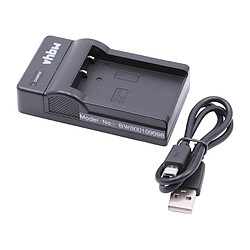 vhbw Chargeur USB de batterie compatible avec Casio Exilim EX-H15 HI-Zoom batterie appareil photo digital, DSLR, action cam