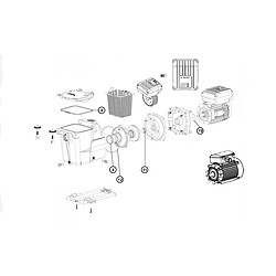 Lot de joints + garniture mécanique pour pompe Super Pump - Hayward