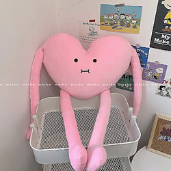 Universal 50cm mignons longues jambes amour oreiller en peluche jouet poupée coussin oreiller cadeau d'enfants cadeau d'anniversaire rose