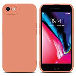 Cadorabo Coque iPhone 7 / 7S / 8 / SE 2020 Etui en Orange